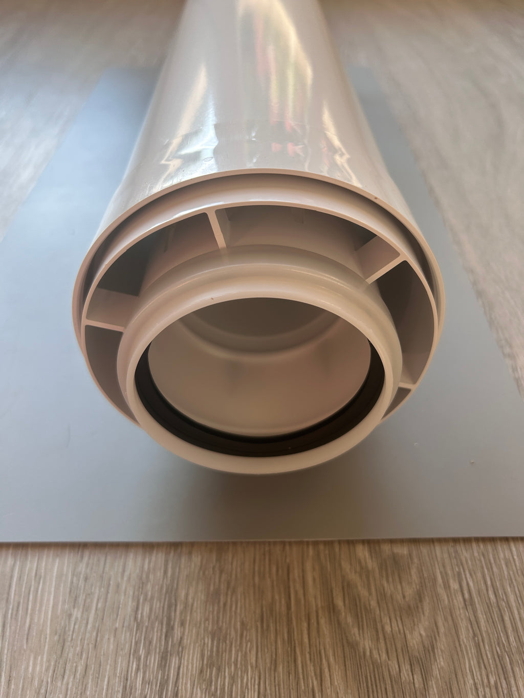 Viessmann 7194320 AZ-Rohr DN 80/125 mm Länge 500 mm Abgas- und Zuluftrohr
