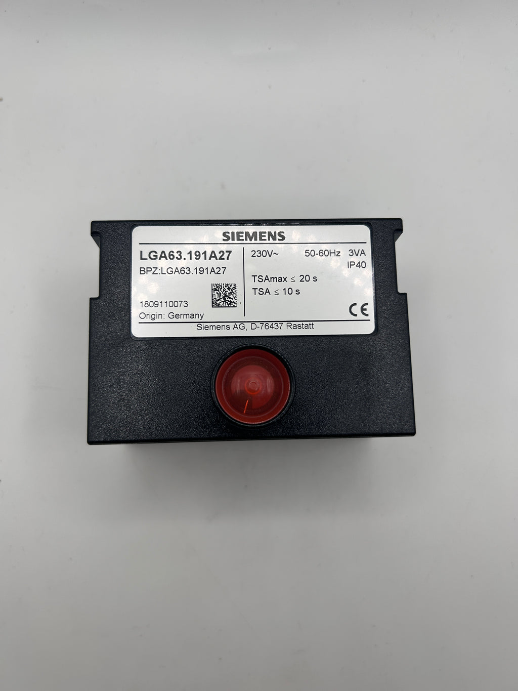 Buderus Gasfeuerungsautomat 8718573621 LGA 63.191 A27 für G124L-324L G124-234X |