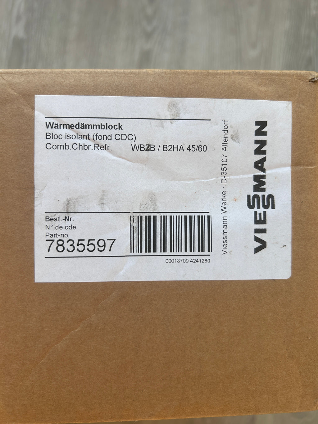 Viessmann Wärmedämmblock 7835597 Ersatzteil für diverse Vitodens 200-W Modelle