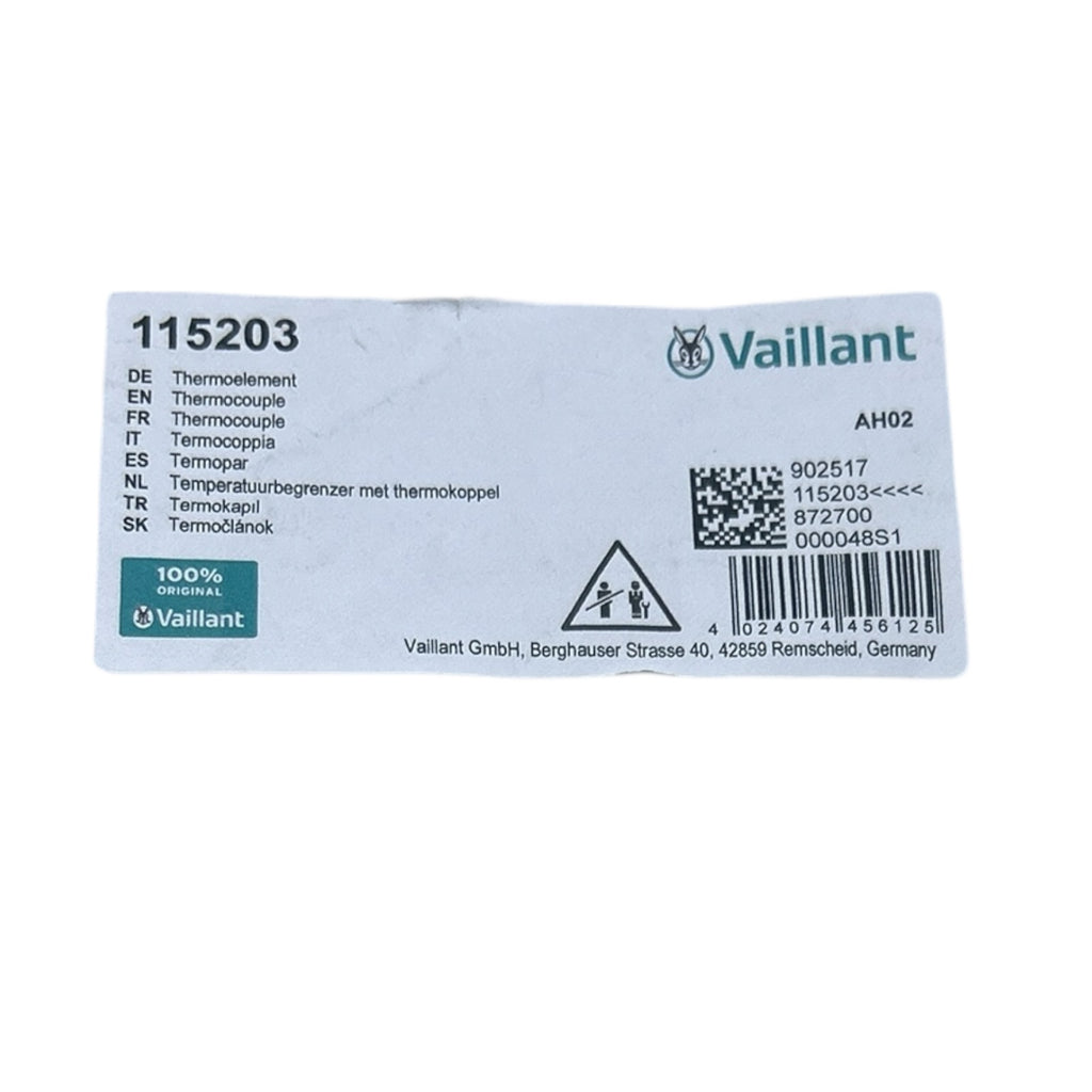 Vaillant 115203 Temperaturbegrenzer MAG Herst-Nr.