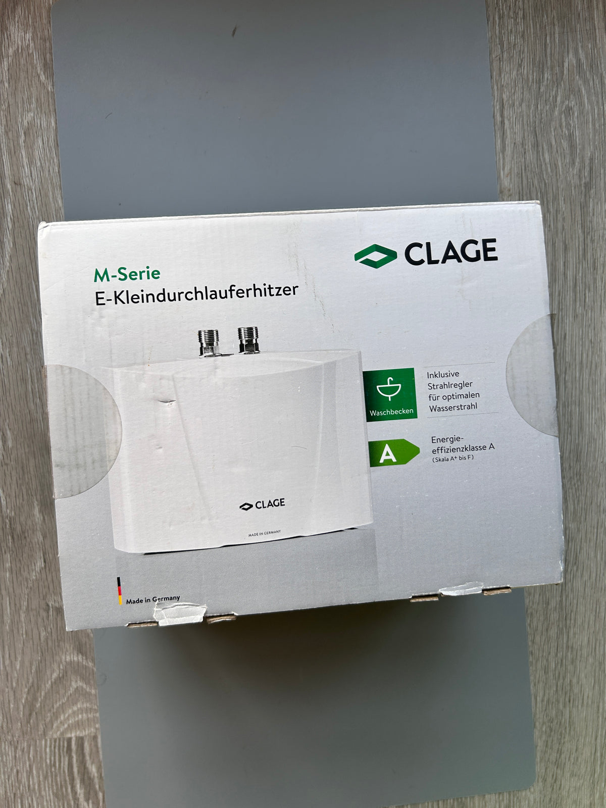 Clage Klein Durchlauferhitzer M3 Untertisch 3,5 kW 230 V Niederdruck