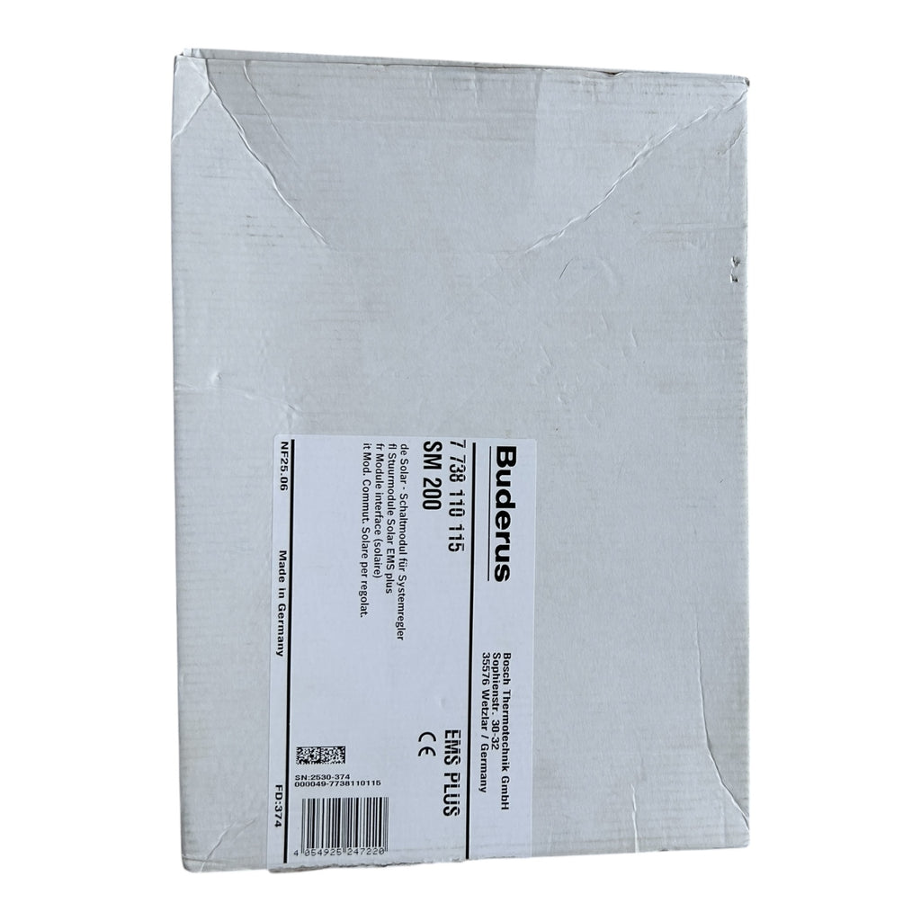 Buderus Solarmodul SM200 zur Trinkwassererwärmung 7738110115