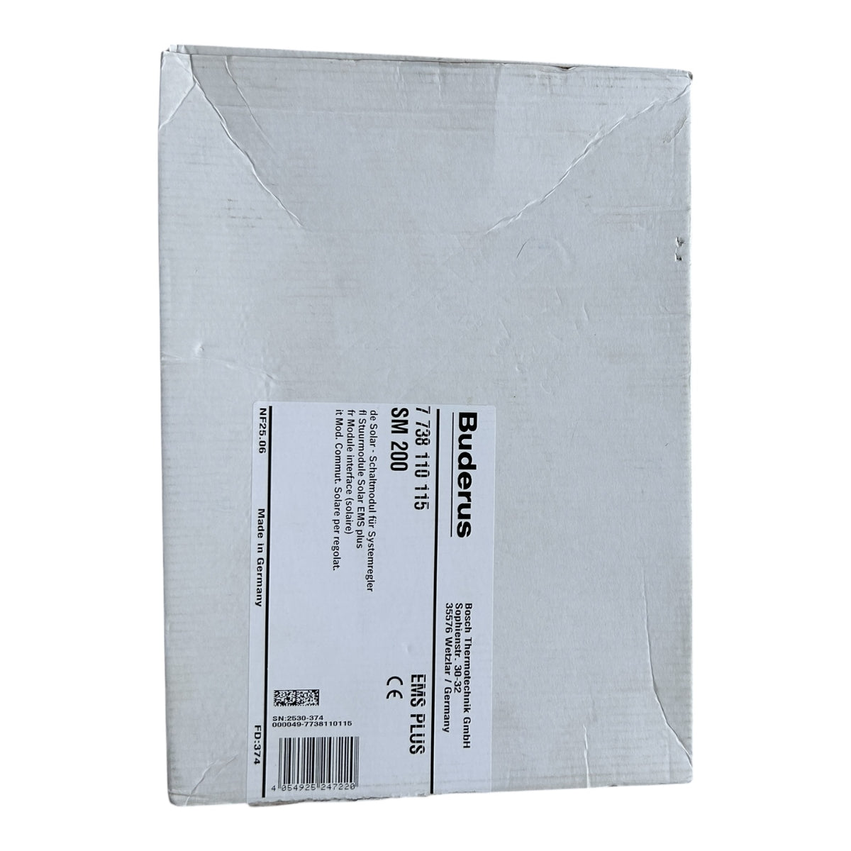 Buderus Solarmodul SM200 zur Trinkwassererwärmung 7738110115