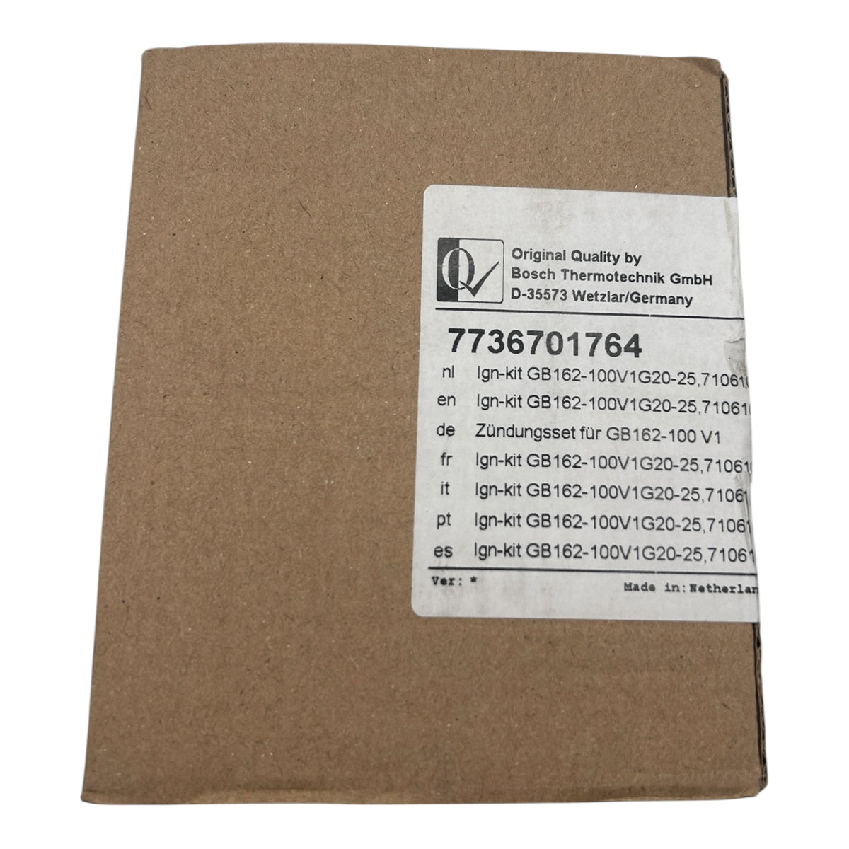 Buderus Wartungsset 7736701764 - Zündungs-Set - V1 - GB162-100 kW, V1