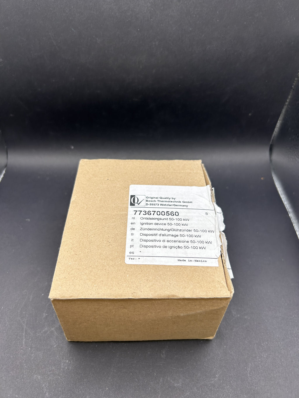 Bosch Buderus Zündeinrichtung 7736700560 Glühzünder 50-100 KW