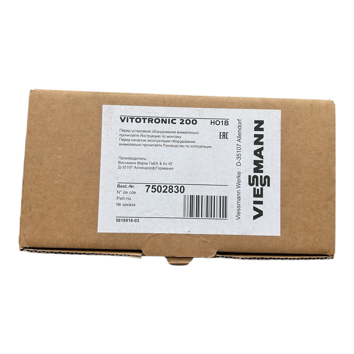Viessmann 7502830 Vitotronic 200 HO1B Heizungsreglung Regelung #1