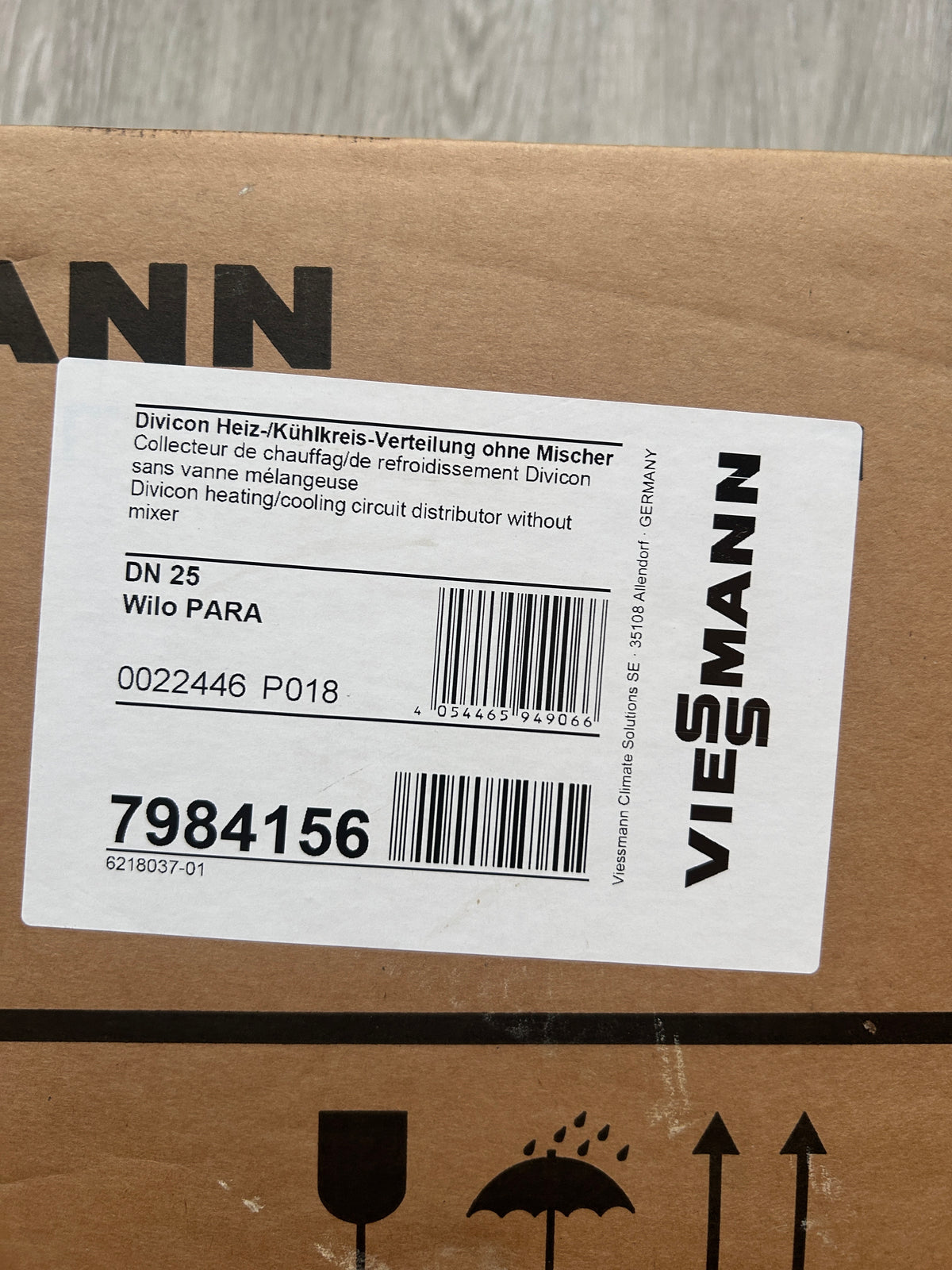 Viessmann 7984156 Diviconr DN25 Wilo Para Heiz-/Kühlkreis-Verteilung ohne Mische