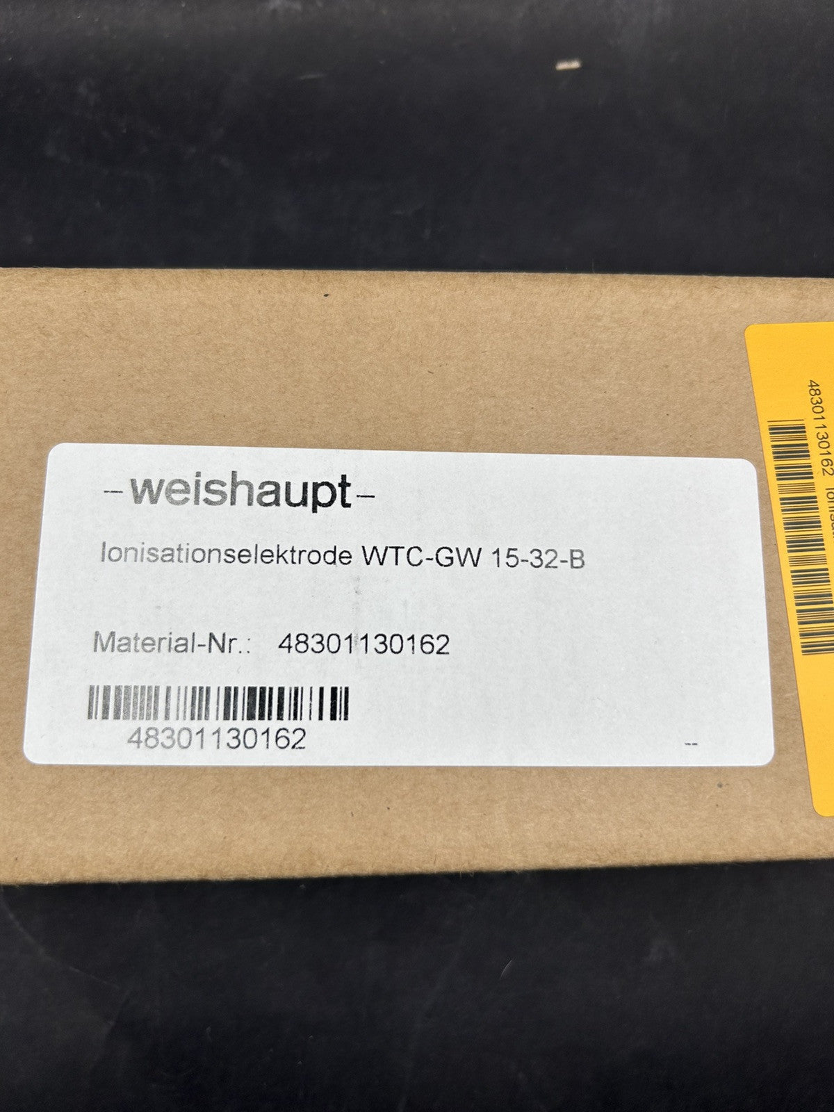 Weishaupt 48301130162 Ionisationselektrode WTC-GW 12-15-B 483 011 3016/2