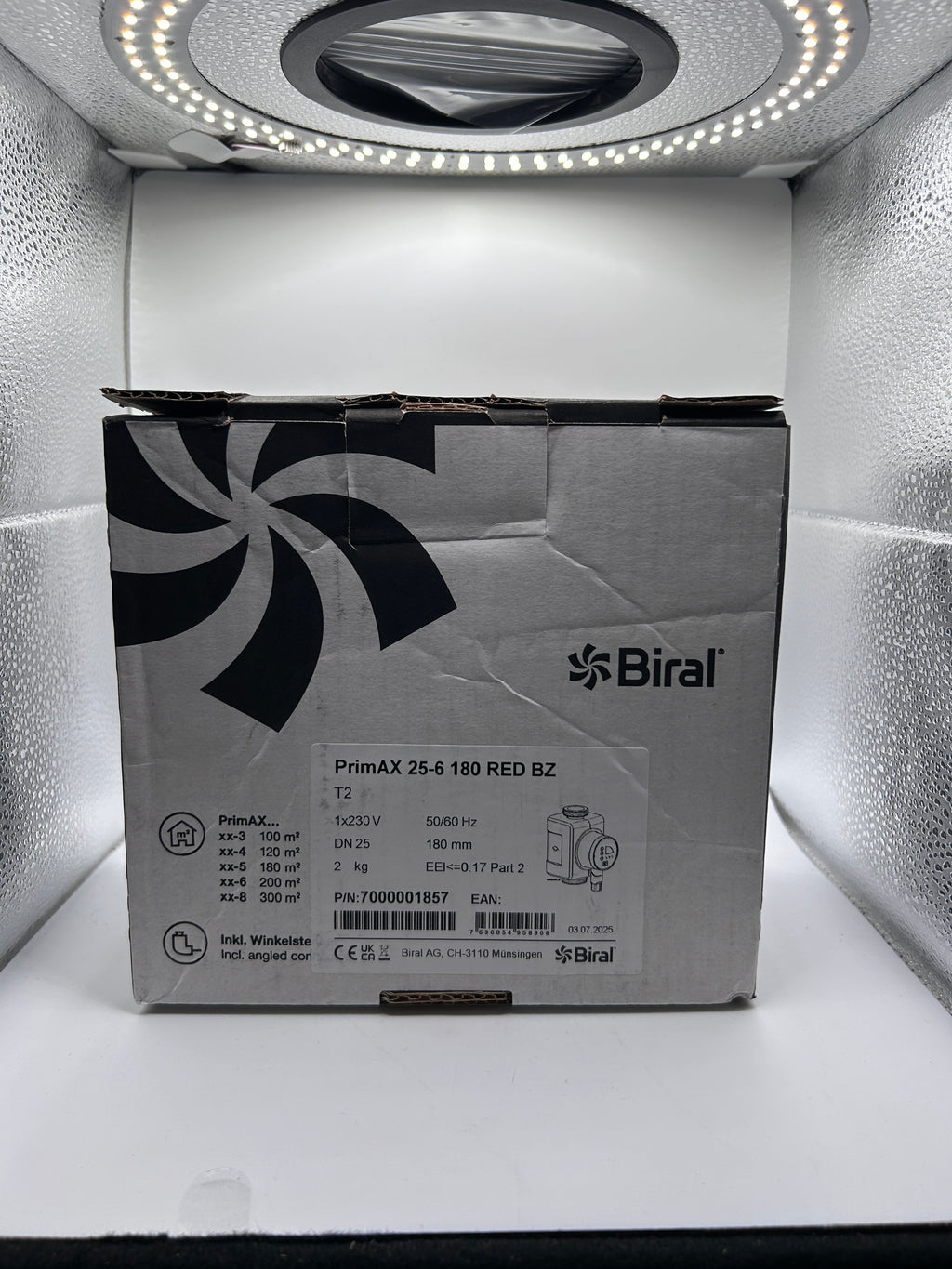 Biral PrimAX 25-6 180 RED BZ,7000001857