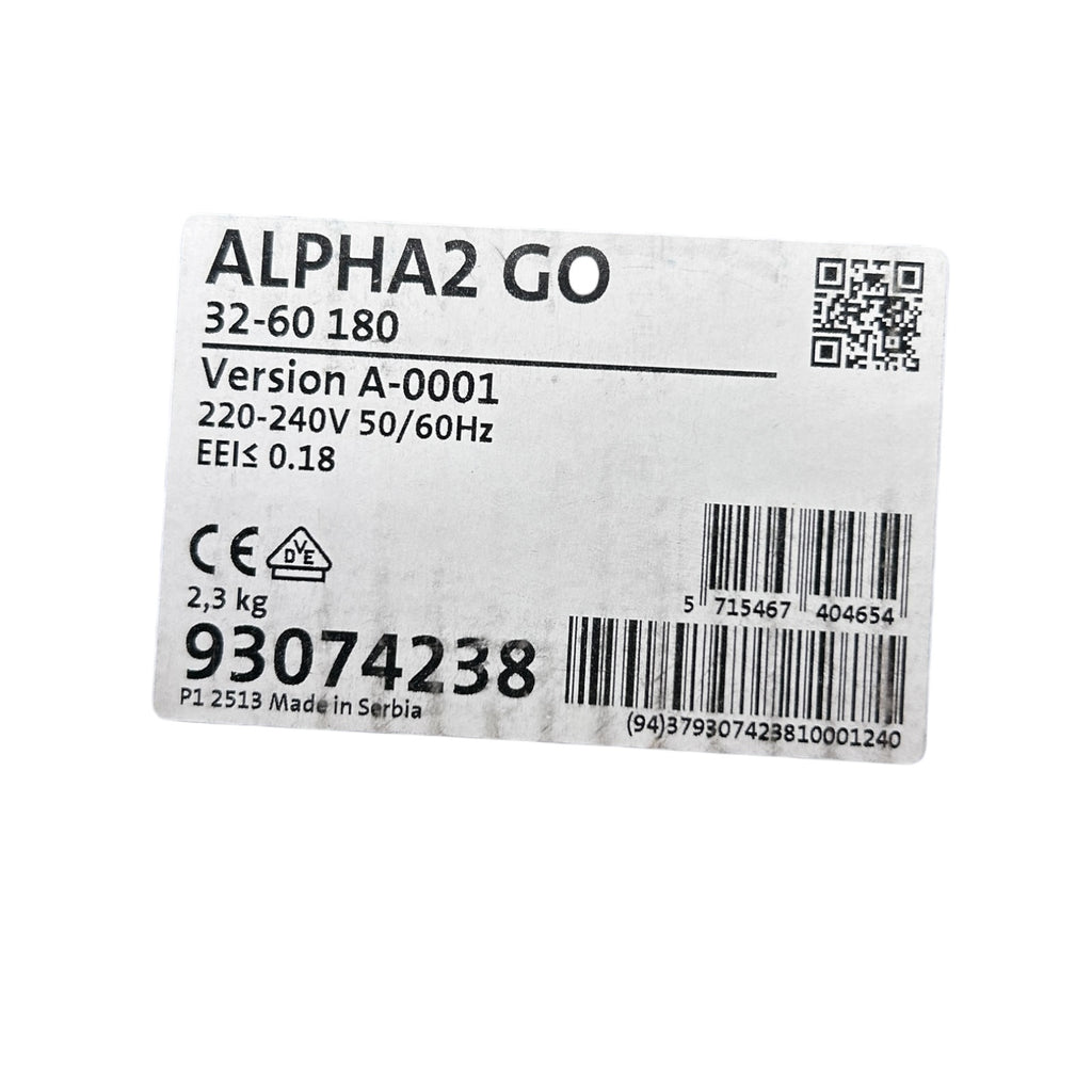 Grundfos 93074238 Alpha 2 GO 32-60 180mm Bluetooth Heizungspumpe Umwälzpumpe 3