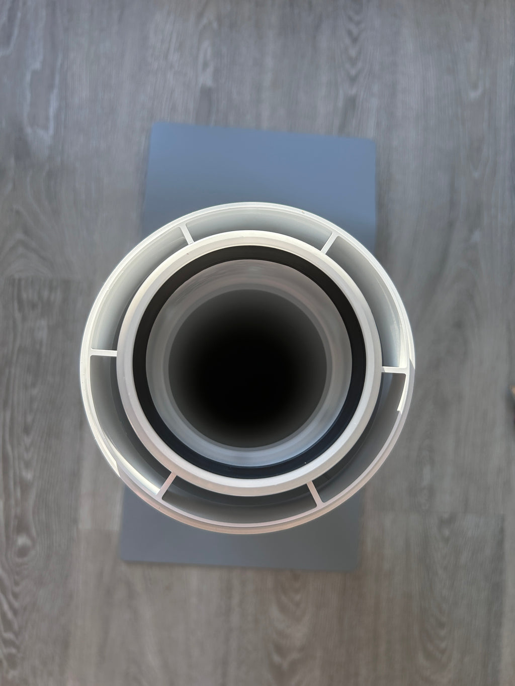 Viessmann 7194320 AZ-Rohr DN 80/125 mm Länge 500 mm Abgas- und Zuluftrohr