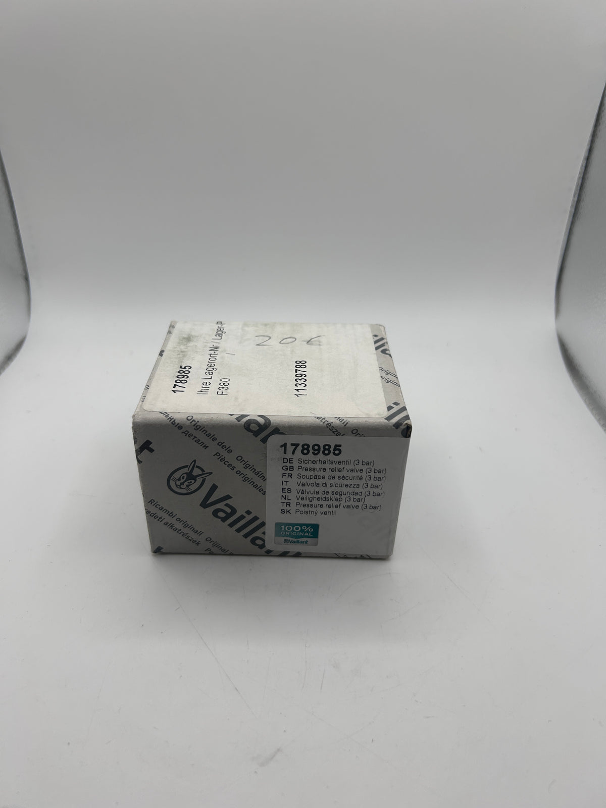 Vaillant Sicherheitsventil 178985 3 Bar VC / VCI / VCW