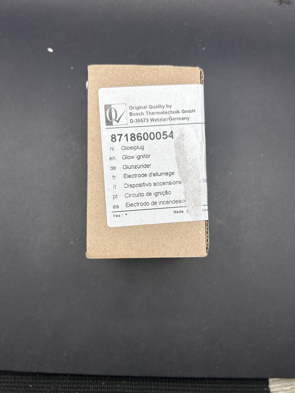 Buderus Sieger Glühzünder 8718600054,GB132 /GB152 /GB152T /BG13/15
