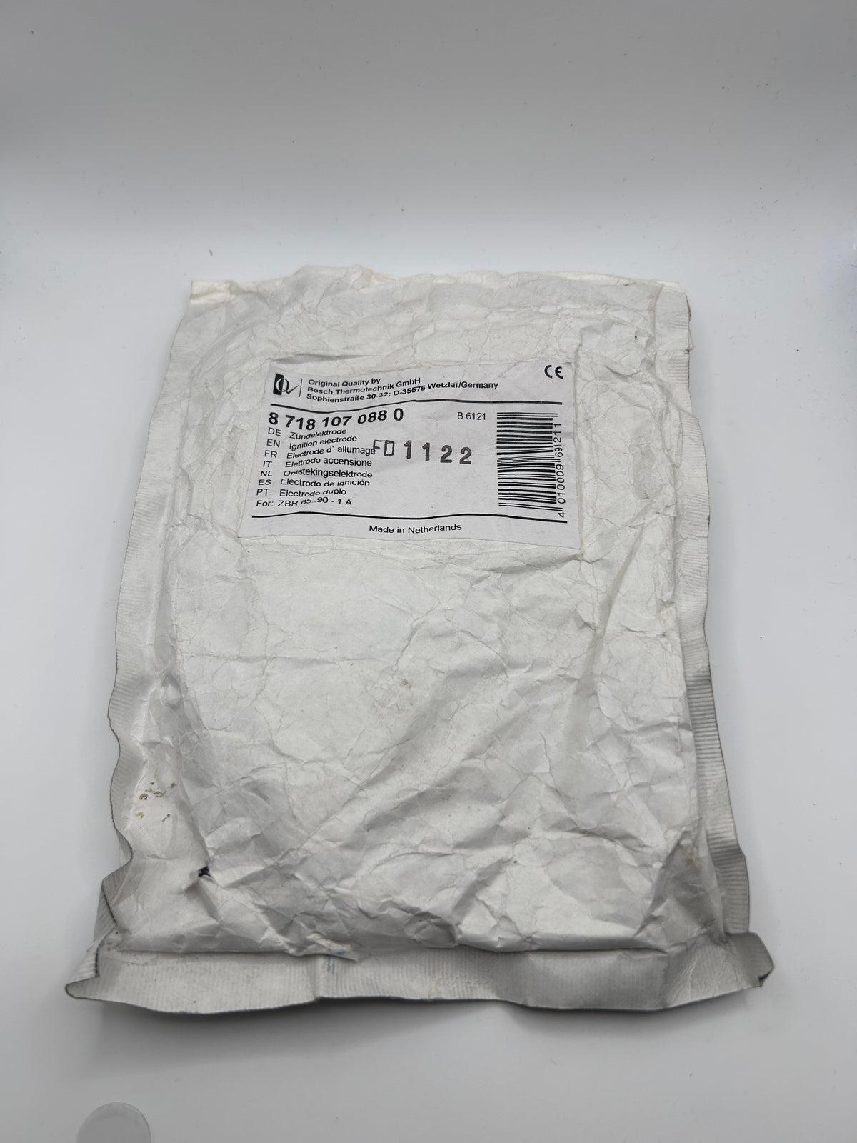 Buderus Junkers Zündelektrode 87181070880 JG096-Bosch - - Nr für ZBR 65..90-1A