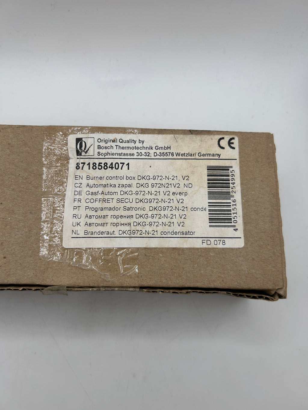 Bosch 8718584071 Ersatzteil TTNR: Gasf-Autom DKG-972-N-21 V2 everp