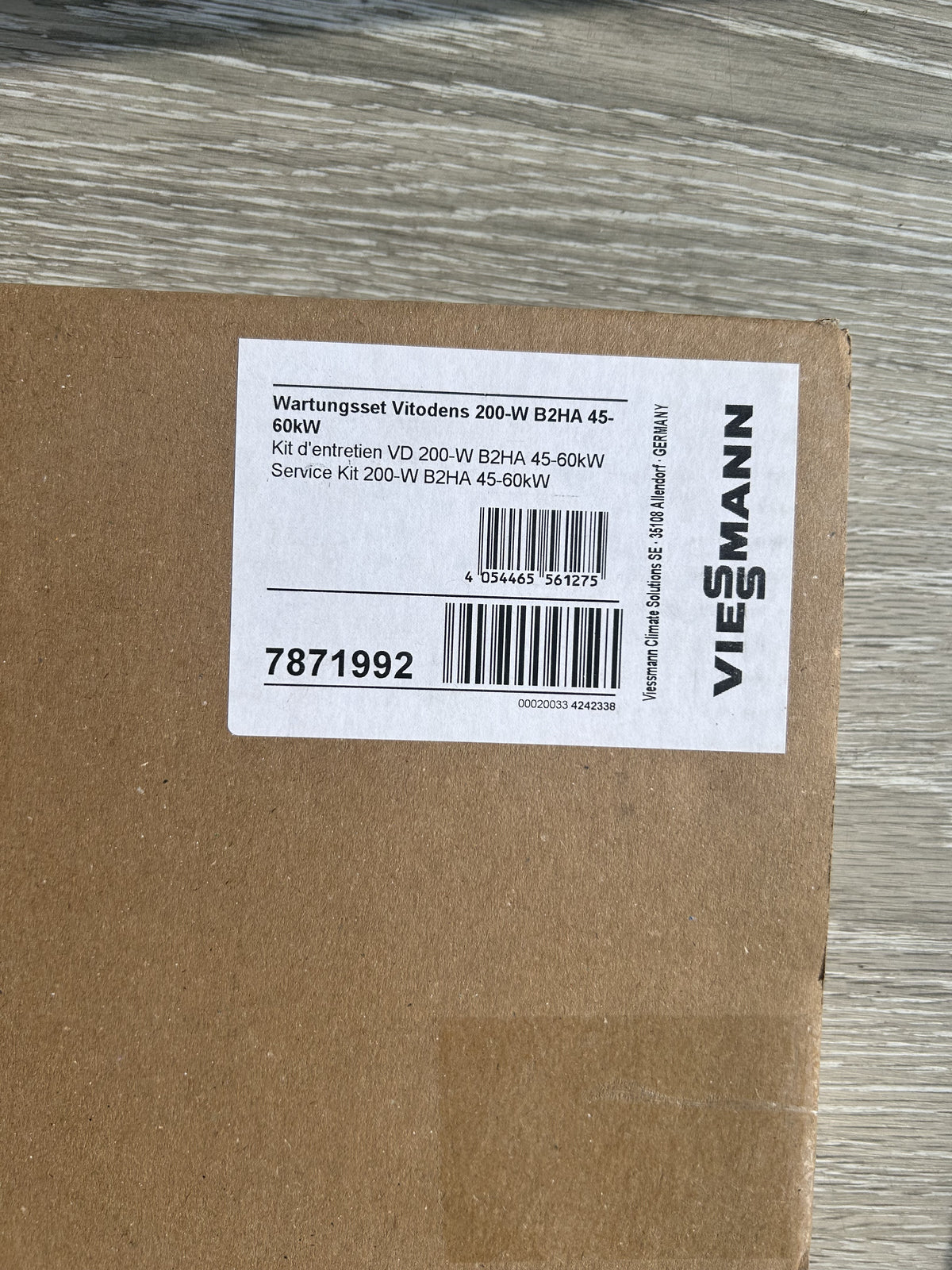 Wartungsset original Viessmann Vitodens 200-W B2HA 45-60kW, 7871992