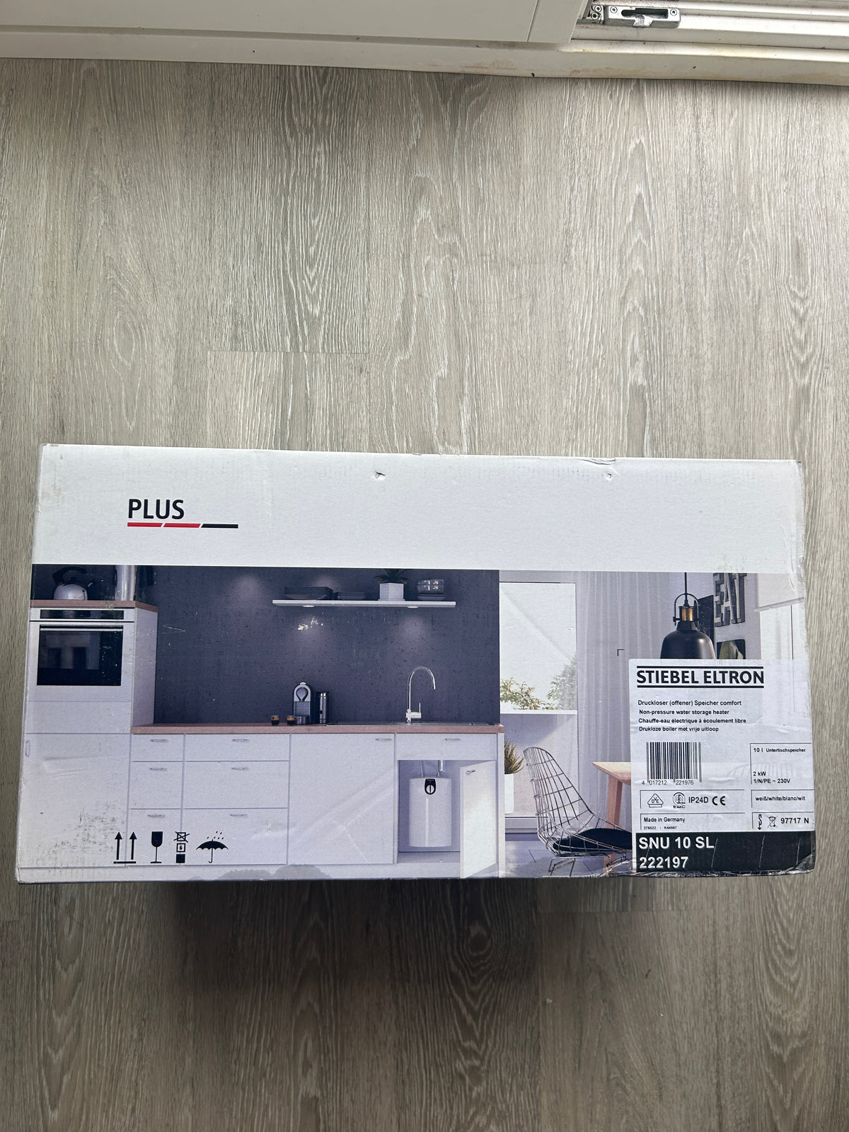 Stiebel Eltron 222197 Warmwasserspeicher SNU 10 SL 10 Liter 2,0kw