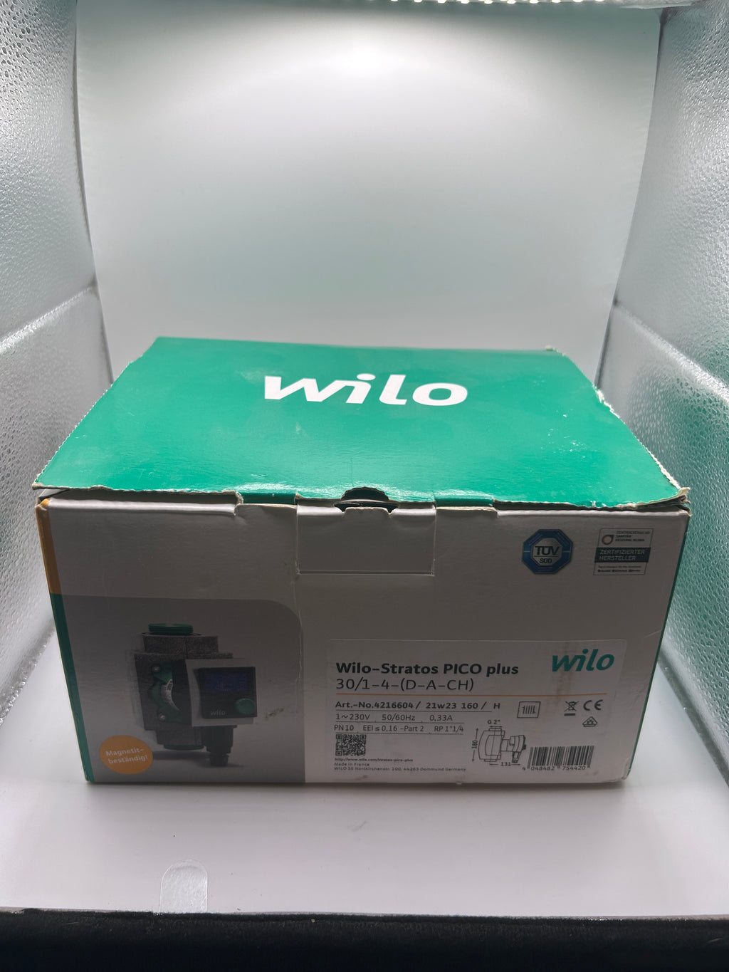 Wilo 4216604 Stratos PICO plus 30/0,5-4 Heizungspumpe BL=180mm | 230V / 0,33A |