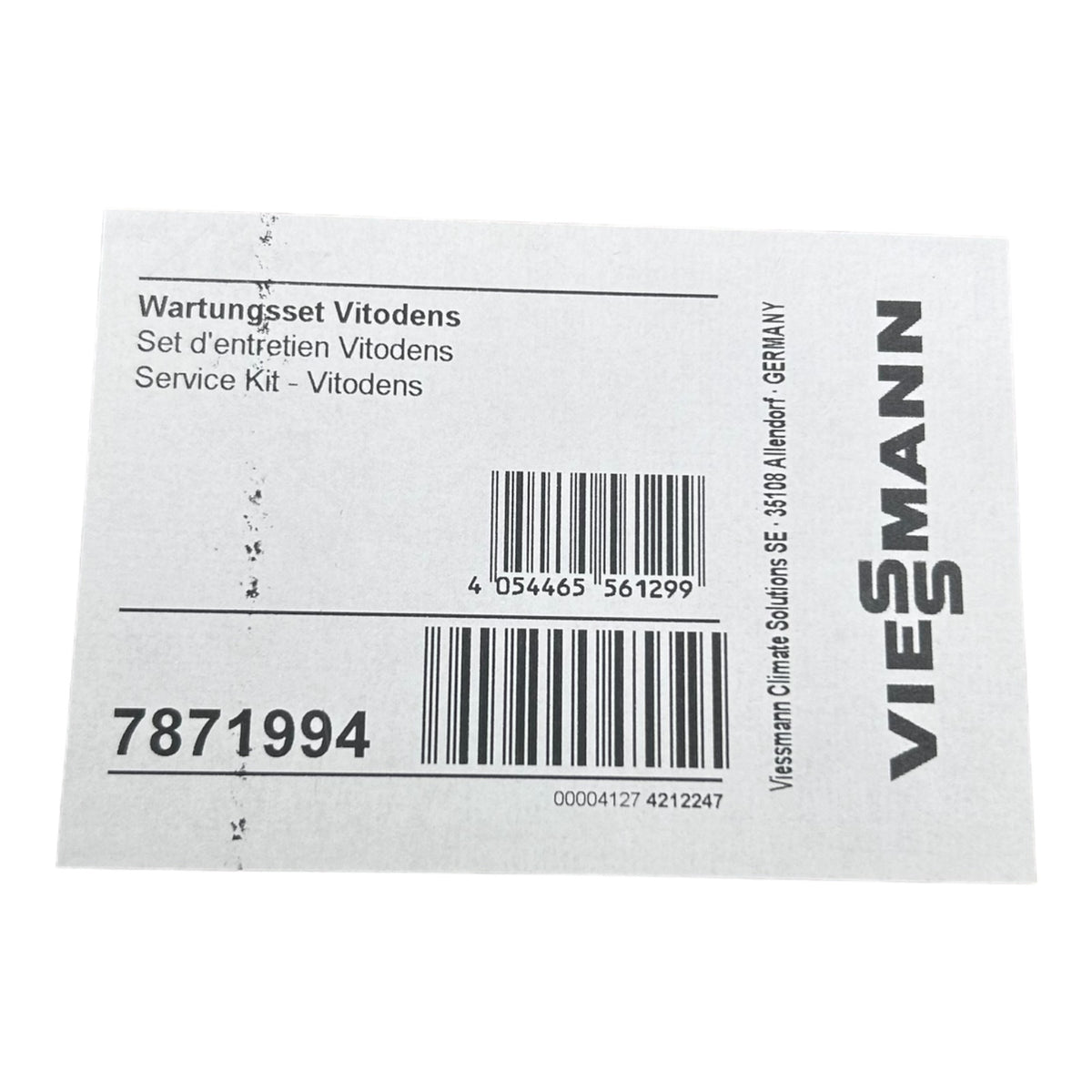 Wartungsset Vitodens Viessmann 7871994 div. Typen Vitodens 200/300-W, B2HE/B2KE/