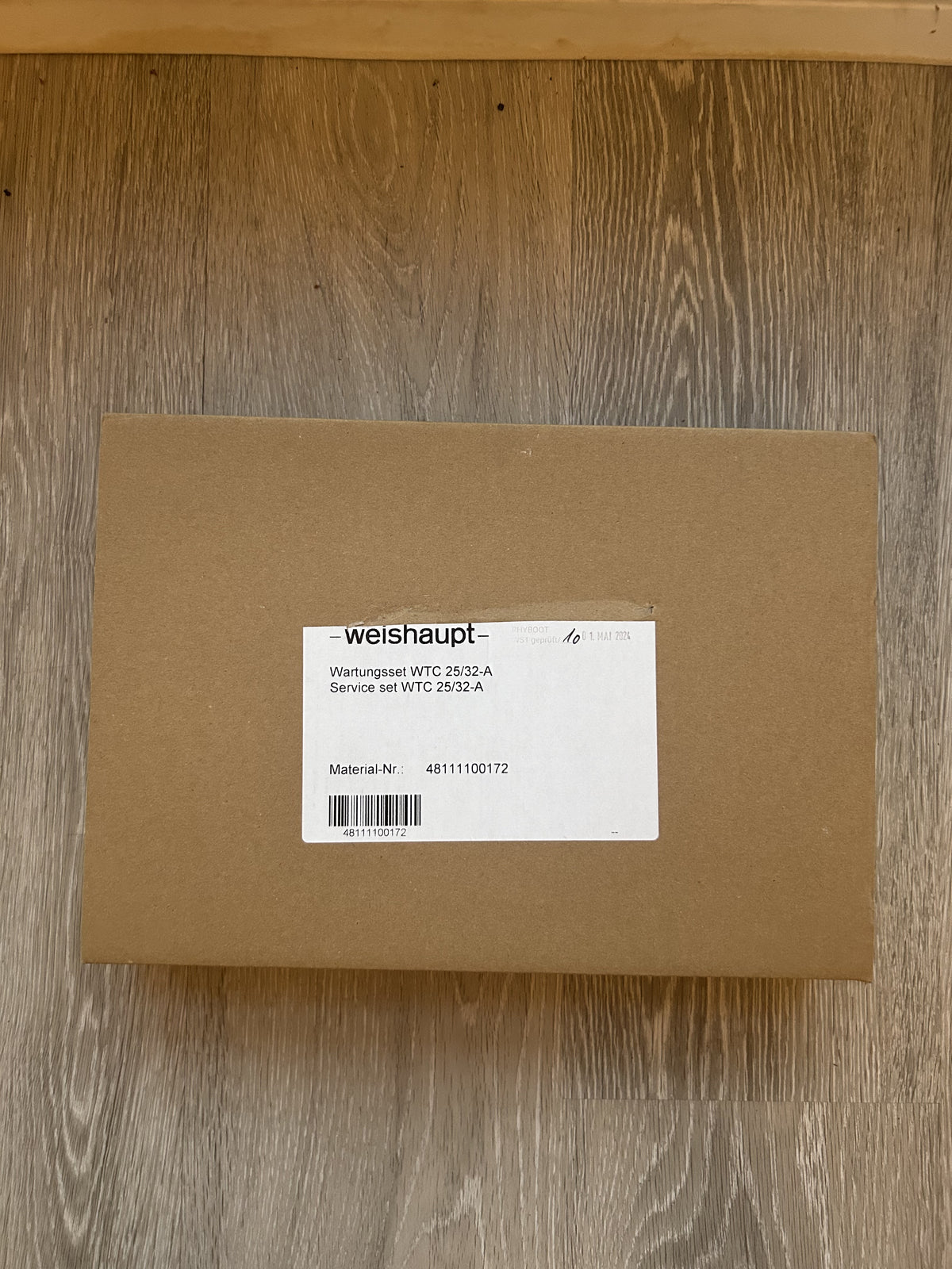 Wartungsset für WTC 25 + 32 A Weishaupt 48111100172 Zündelektrode Ionisationsele