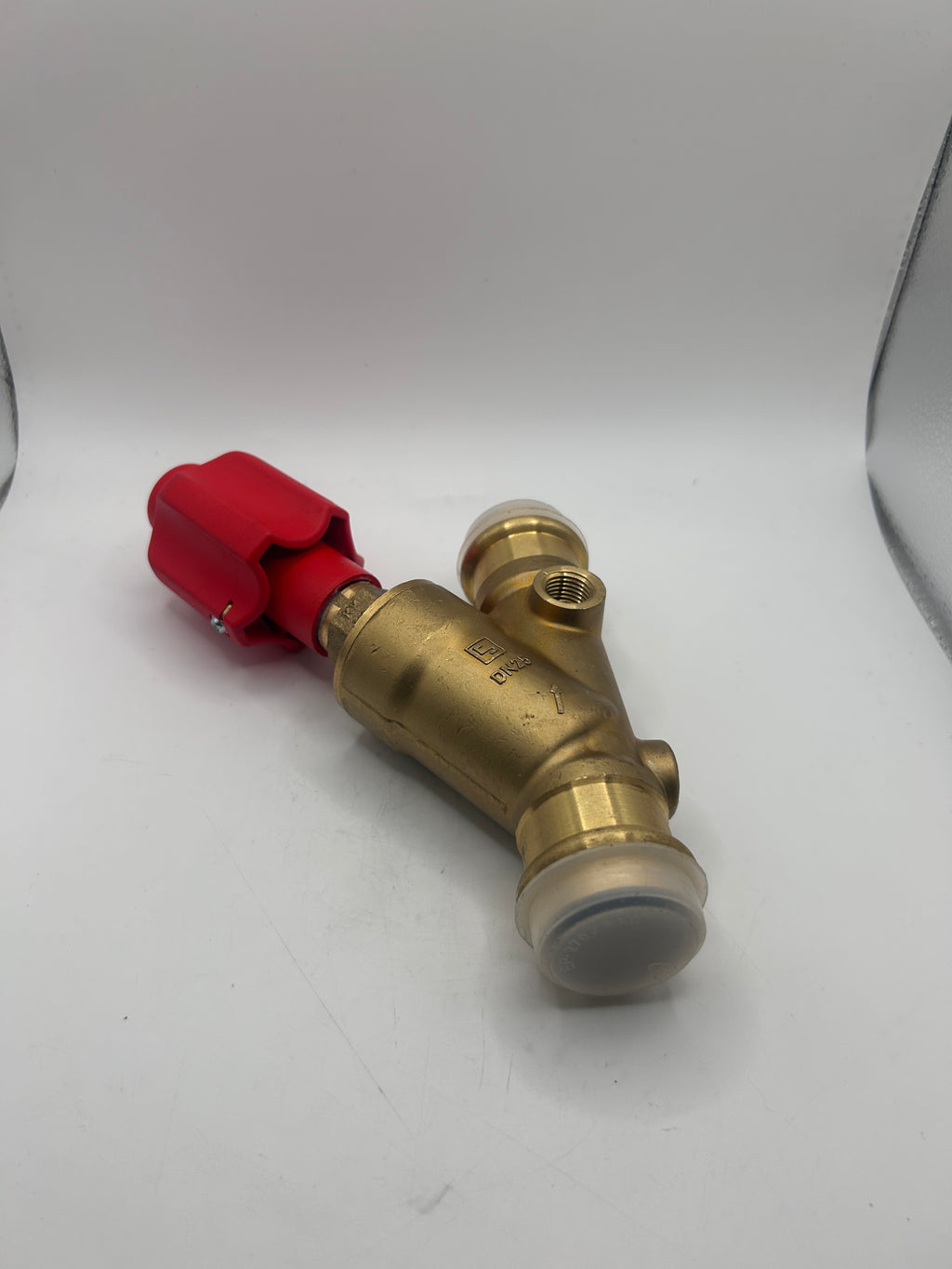 Aalberts TW0022231 Sepp sps Press-Freistromventil DN 25, 28 mm, mit Entleerung,