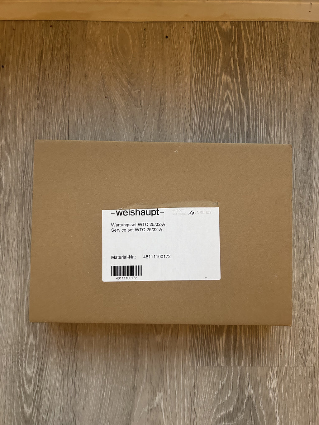 Wartungsset für WTC 25 + 32 A Weishaupt 48111100172 Zündelektrode Ionisationsele