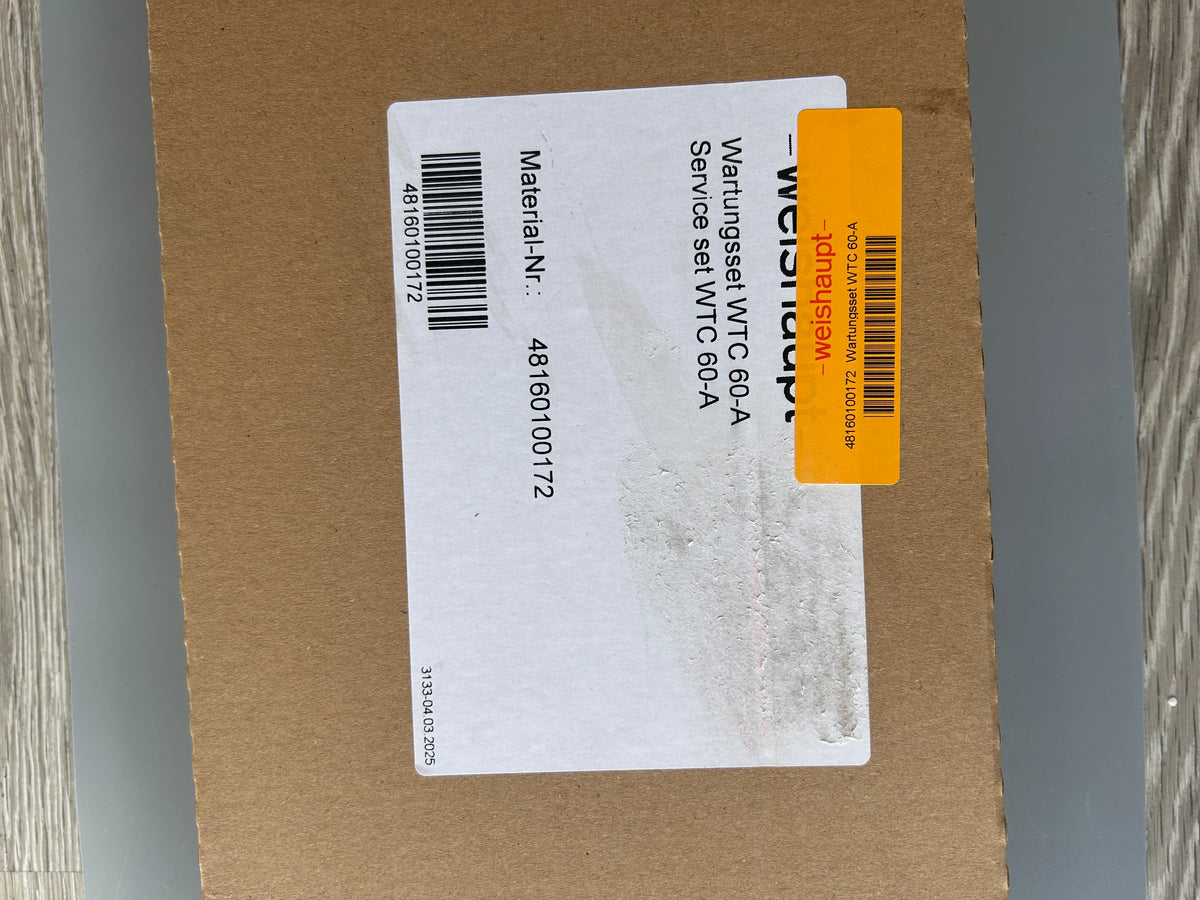 Weishaupt Wartungsset 48160100172 für WTC60-A