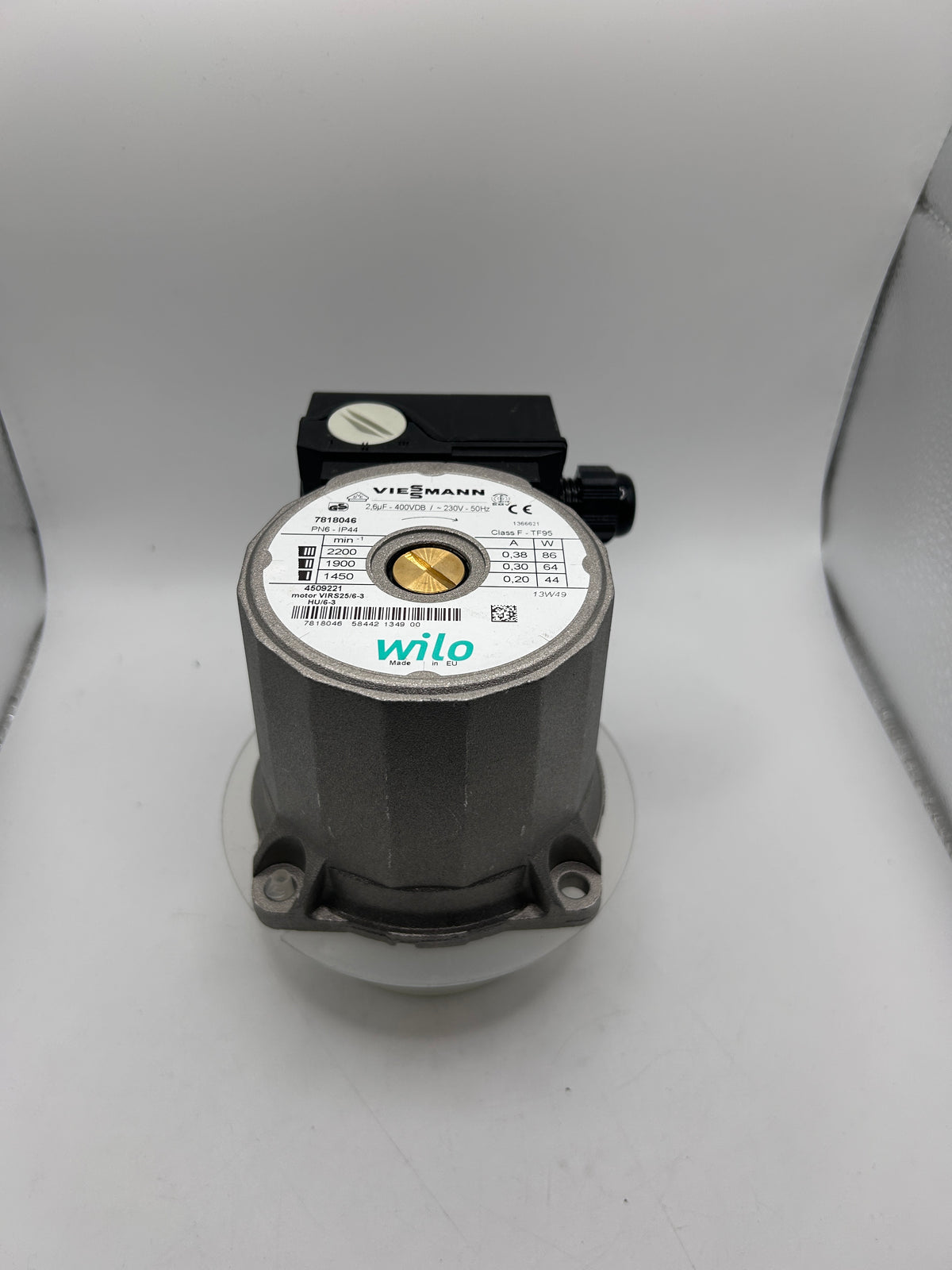 Viessmann Umwälzpumpenmotor 7818046 W-HE SCA 7874716 Umwälzpumpe ersetzt 7818045