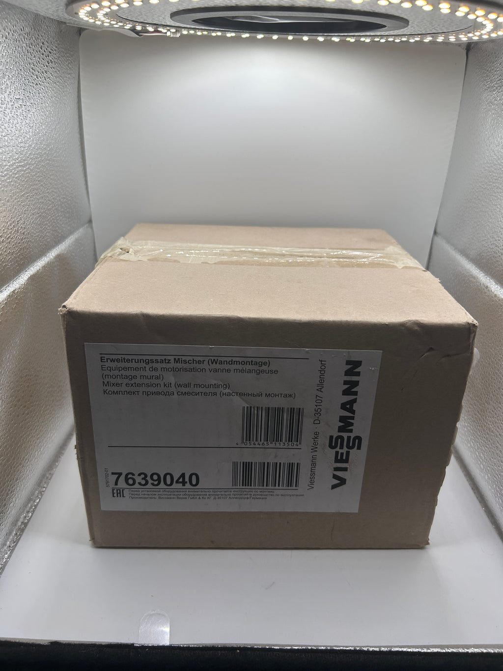 Viessmann 7639040 Erweiterungssatz Mischer (Wandmontage), ohne Mischer-Motor, Na