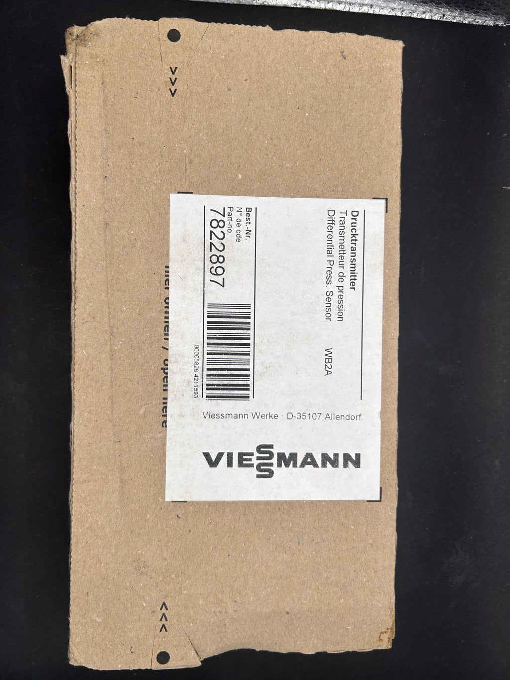 VIESSMANN Drucktransmitter Vitodens Referenz-Nr.: 7822897