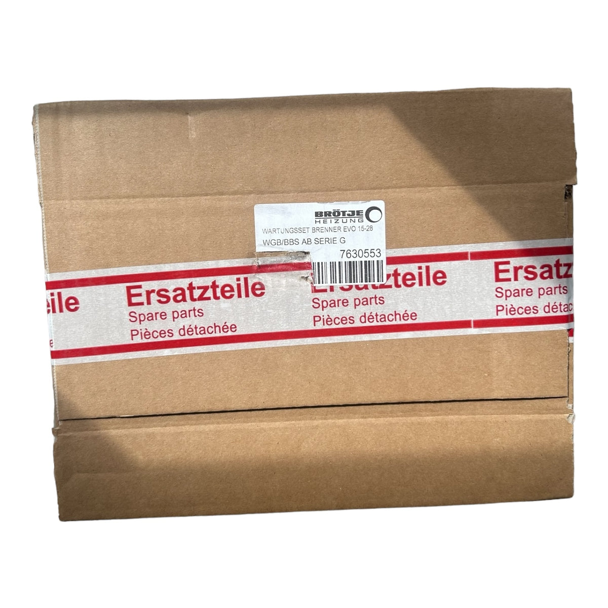 Brötje Wartungsset 7630553 WGB EVO 15-28 KW G BBS Brennerdichtung Zündelektrode
