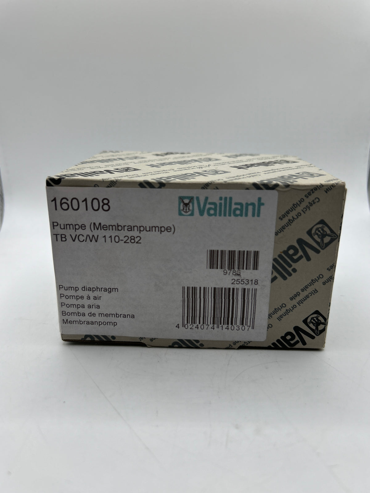 Membranpumpe VAILLANT Membranpumpe 160108 / 16-0108 VC VCW 110-282 Membran Pumpe