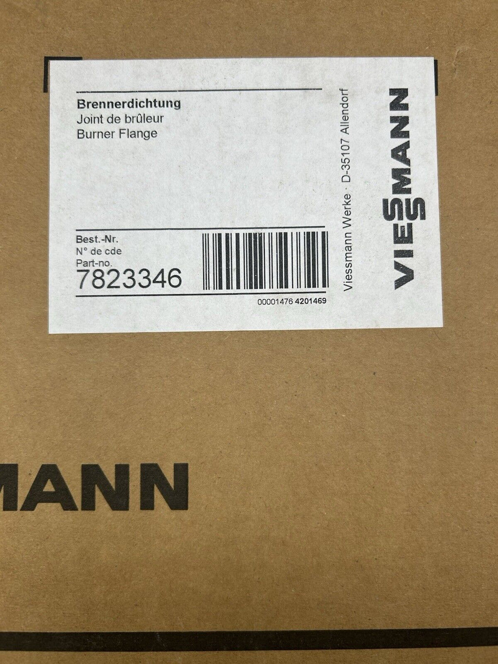 Brennerdichtung Viessmann 7823346 Diverse Typen von Vitodens 333 WS3B 13/19 KW