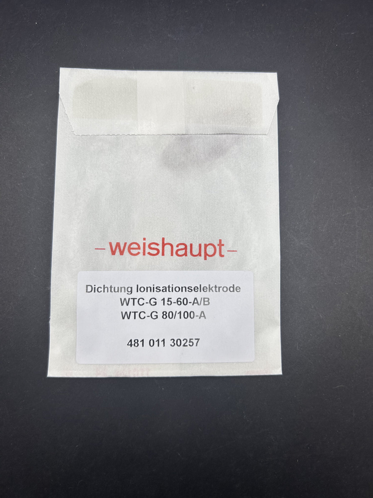 Wartungsset für WTC 25 + 32 A Weishaupt 48111100172 Zündelektrode Ionisationsele