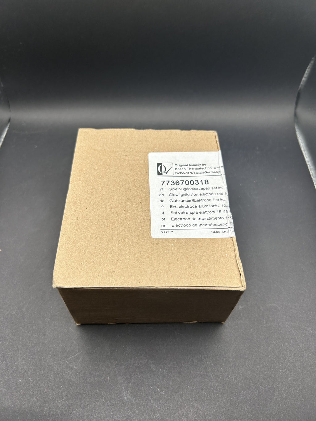 BOSCH Buderus Sieger Glühzünder/Elektrode Set Kpl. 15 45Kw Ersatzteil 7736700318