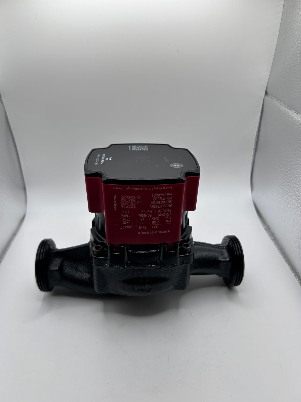 Grundfos 93074265 ALPHA1 GO Hocheffizienz-Umwälzpumpe 25-60 180, DN25, 180 mm,