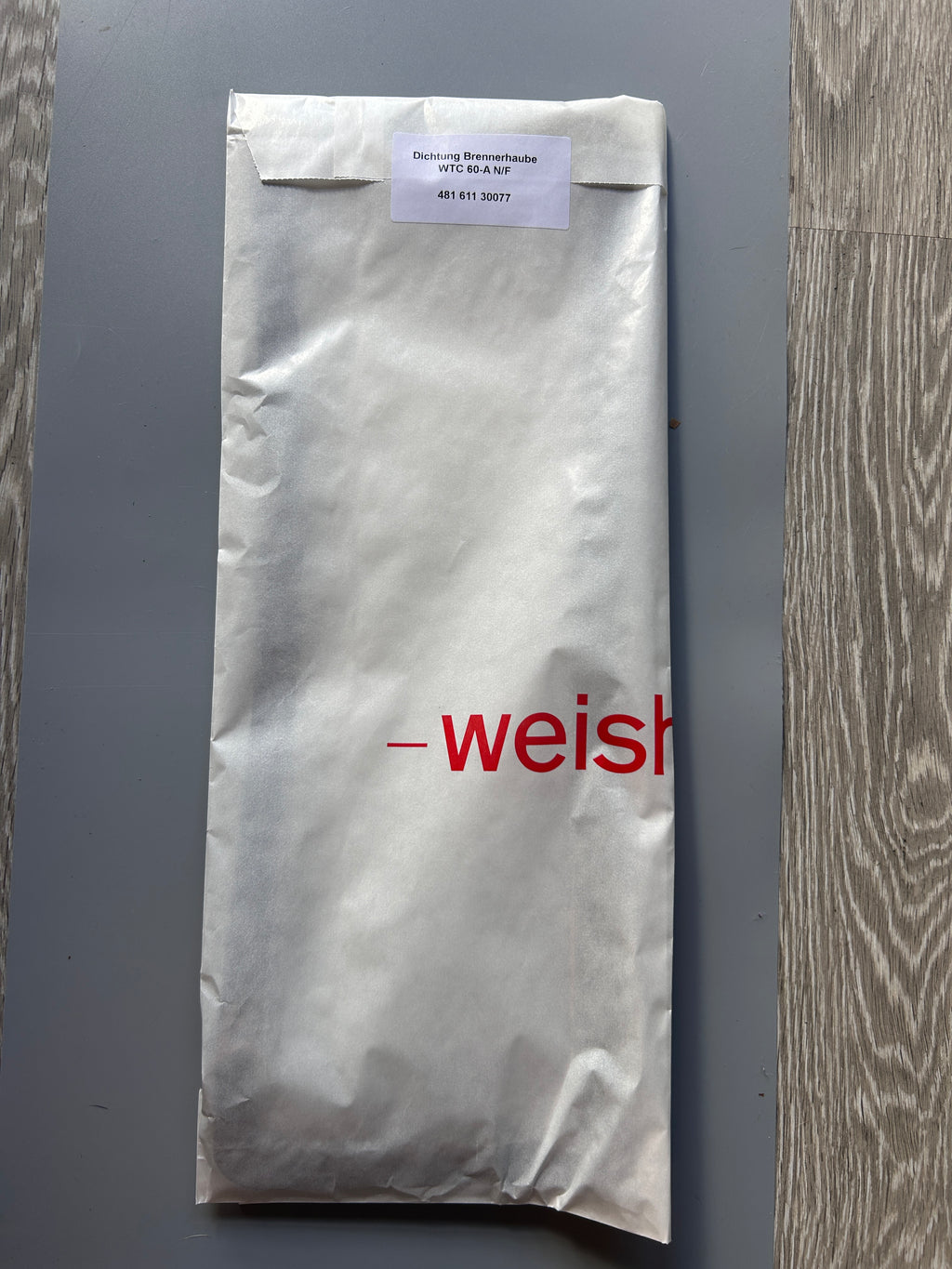 Weishaupt Wartungsset 48160100172 für WTC60-A