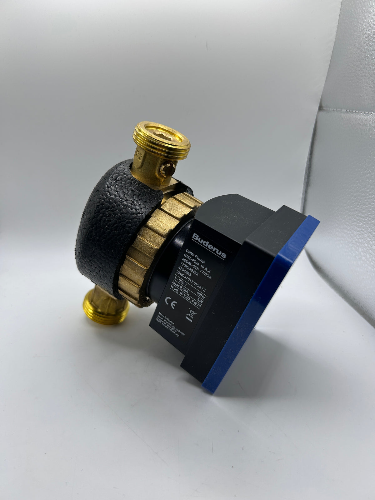 Buderus 7738342433 Logafix BUZ-Plus 15 A.3 Trinkwasser-Zirkulationspumpe BL138mm
