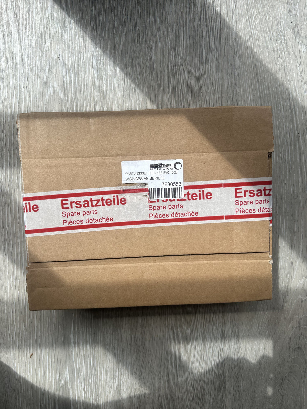 Brötje Wartungsset 7630553 WGB EVO 15-28 KW G BBS Brennerdichtung Zündelektrode