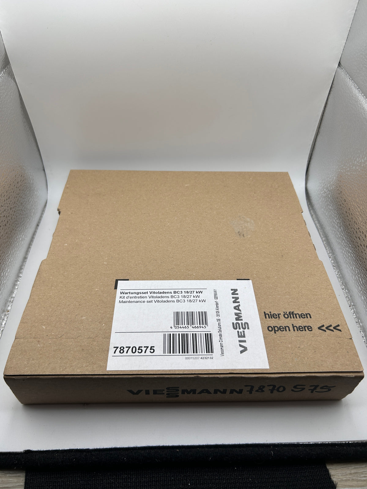 Viessmann 7870575 Wartungsset Vitoladens BC3 18/27 kW NEUNEU geöffnet