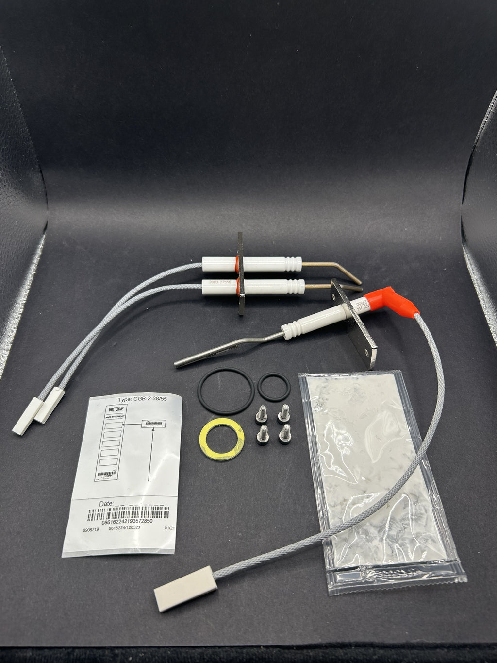 Wolf Wartungsset mit Elektroden 8616224 CGB-2-38/55 OVP
