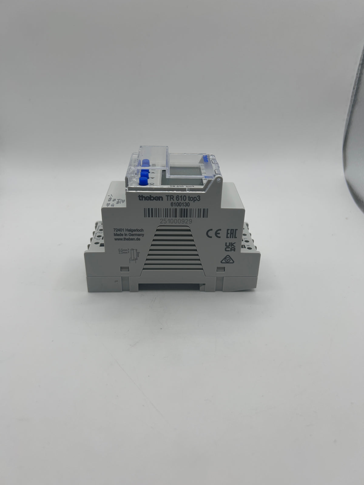 Theben 6100130 Zeitschaltuhr Digital TR610 TOP3 Display 1 Kanal Gangreserve
