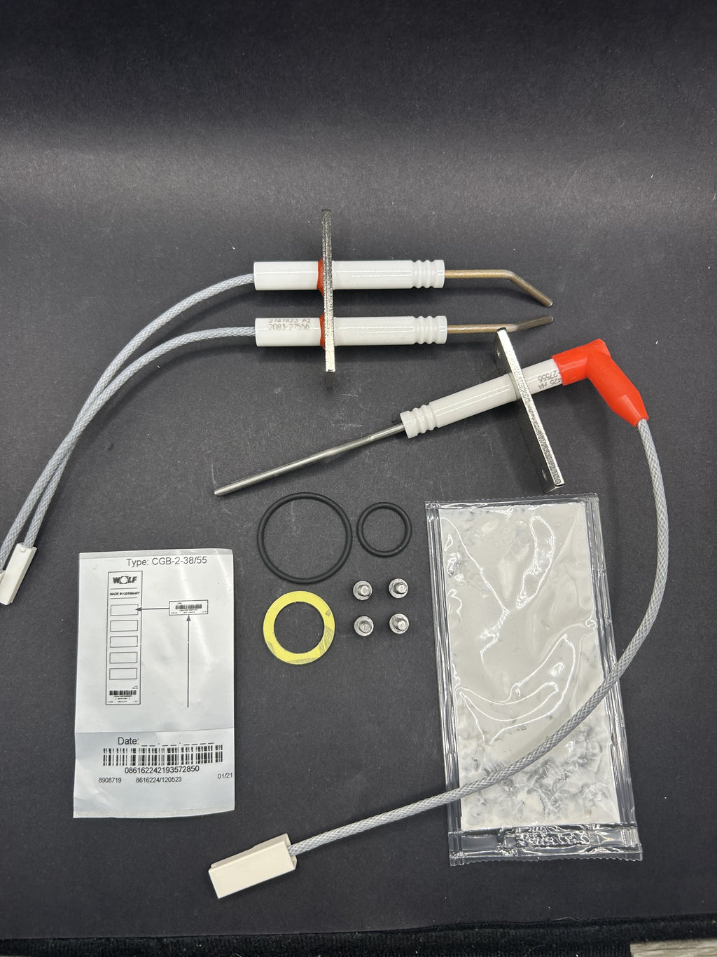 Wolf Wartungsset mit Elektroden 8616224 CGB-2-38/55 OVP