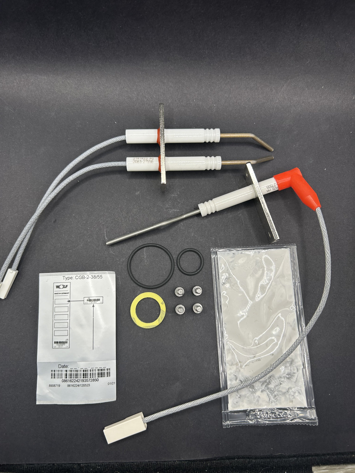 Wolf Wartungsset mit Elektroden 8616224 CGB-2-38/55 OVP