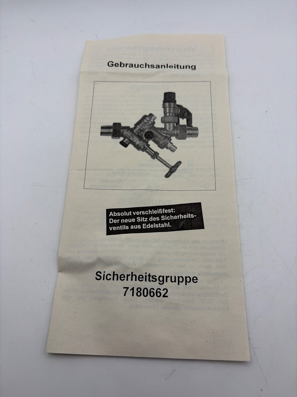 Viessmann 7180662 Sicherheitsgruppe nach DIN 1988, DN 20, R1 -