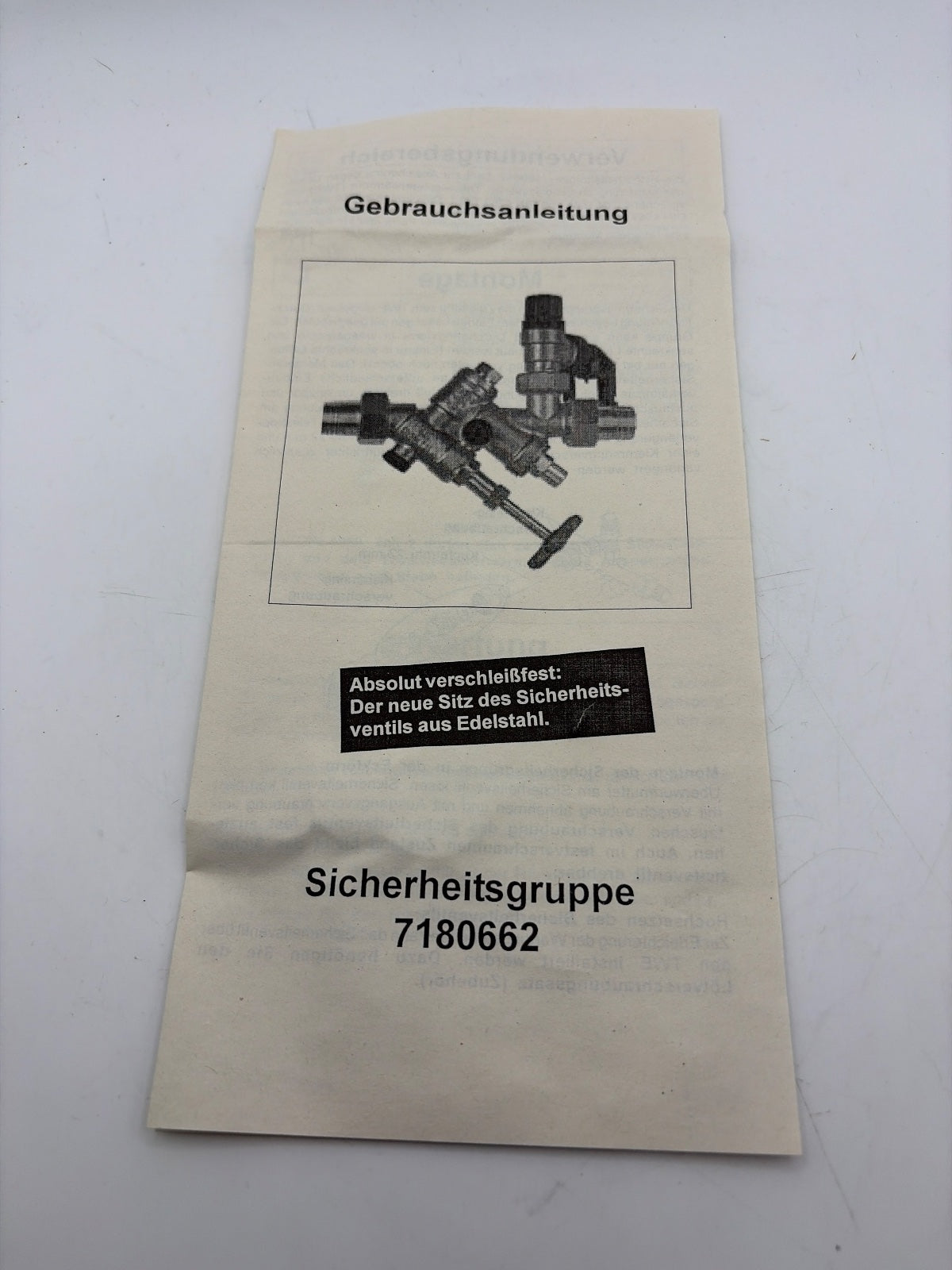 Viessmann 7180662 Sicherheitsgruppe nach DIN 1988, DN 20, R1 -