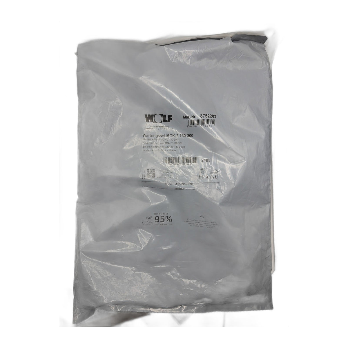 Buderus 8752282 WOLF Wartungsset für Gasbrennwerkessel MGK-2 130-300