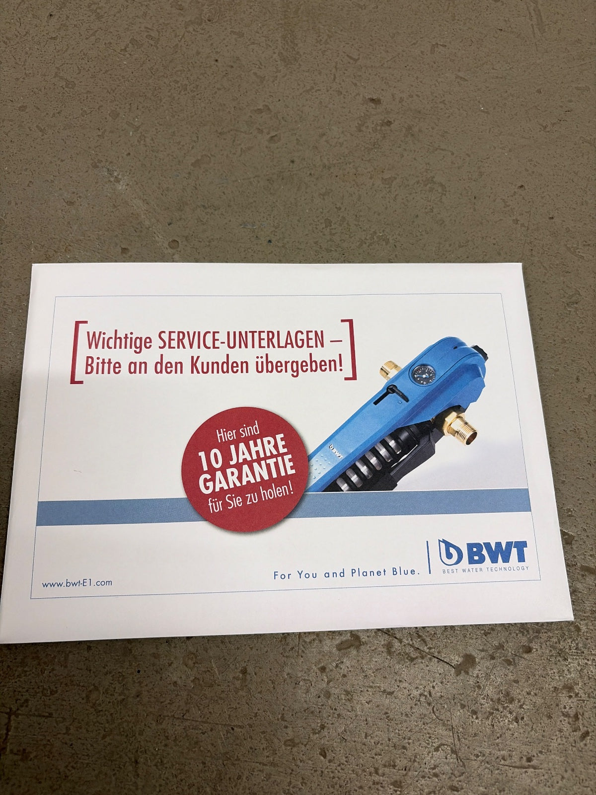 BWT BWT E1 E1 Einhebelfilter mit Druckminderer HWS 1" DN25 40385