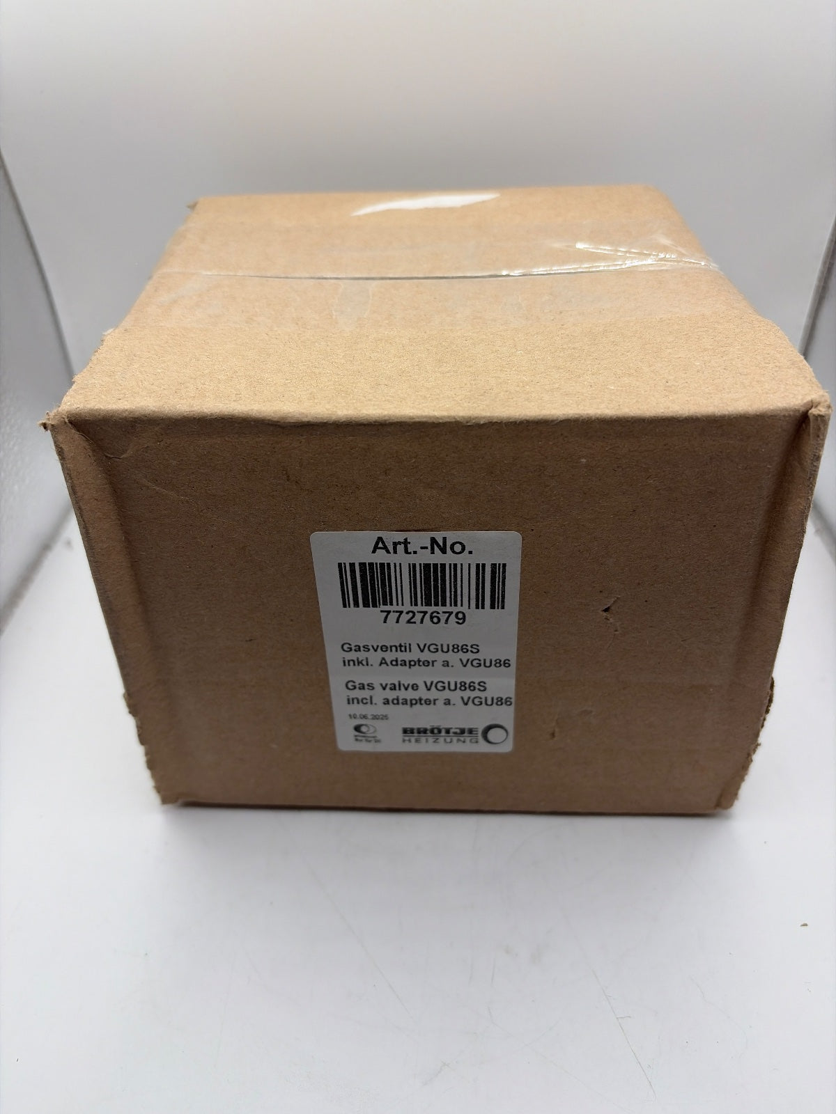 Brötje 7727679 Ersatzteil Gasventil VGU86S inkl. Adapter a. VGU86