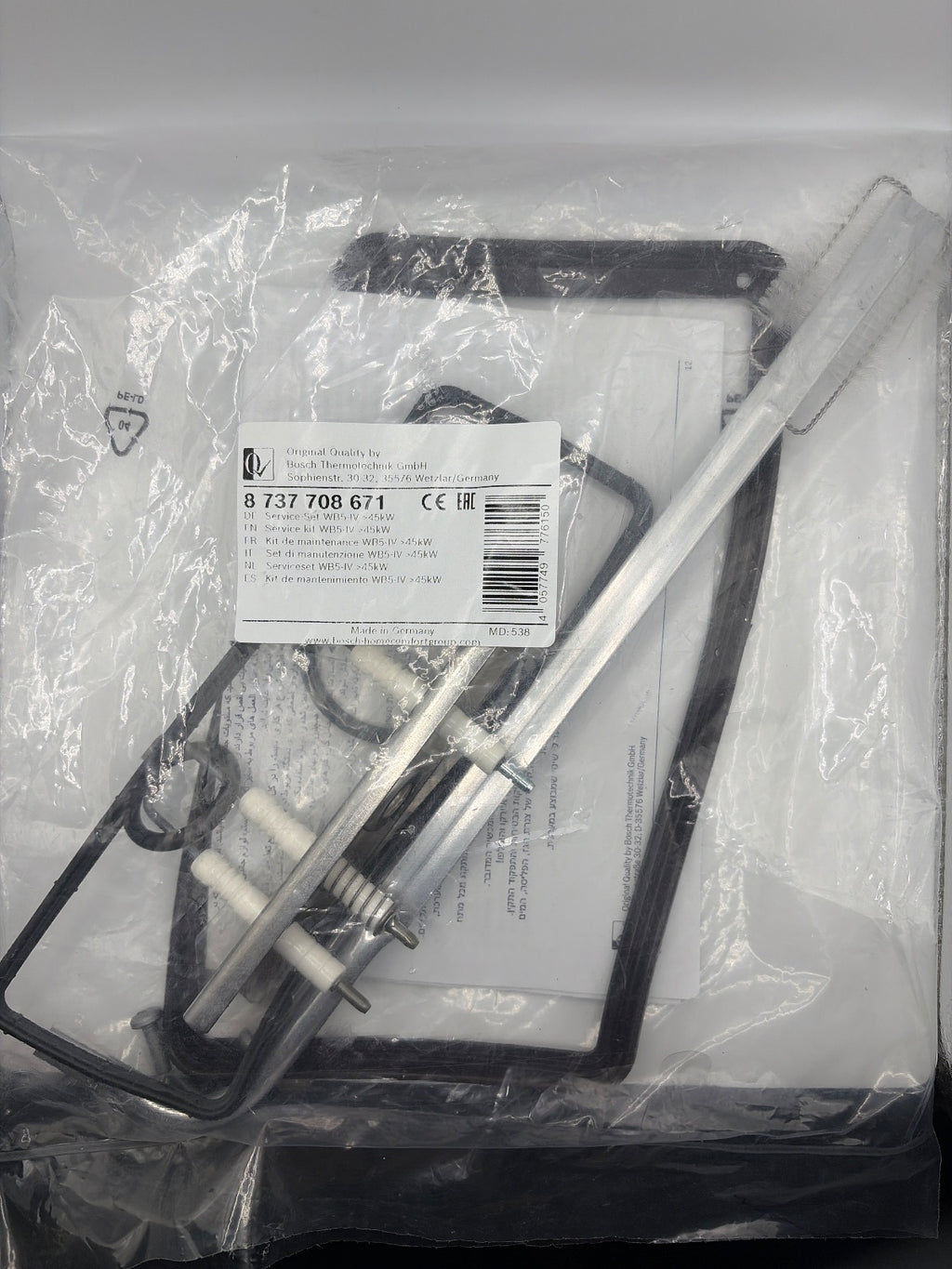 Buderus 8737708671 Bosch Junkers Wartungsset für WB5-IV